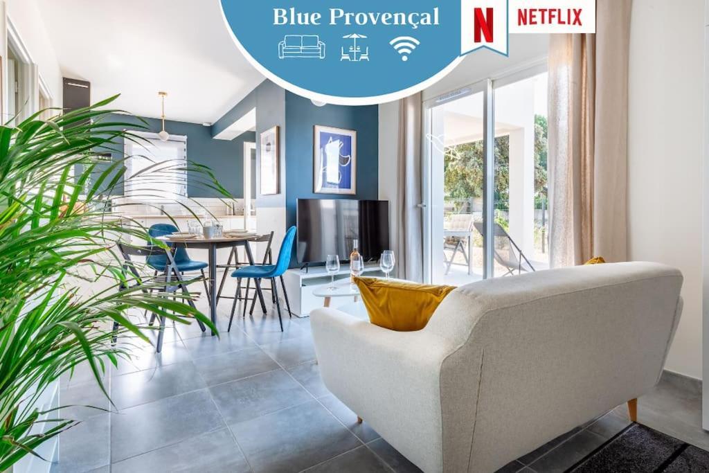 ☆ Blue Provencal Appartement ☆ Morieres-les-Avignon Dış mekan fotoğraf